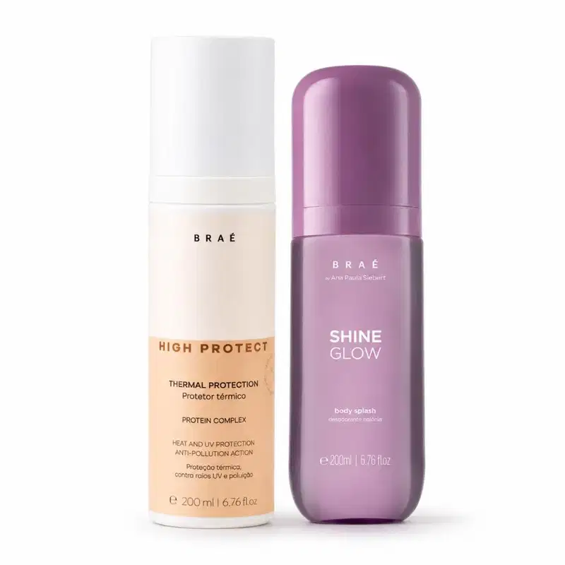 High Protect   + body splash Shine Glow