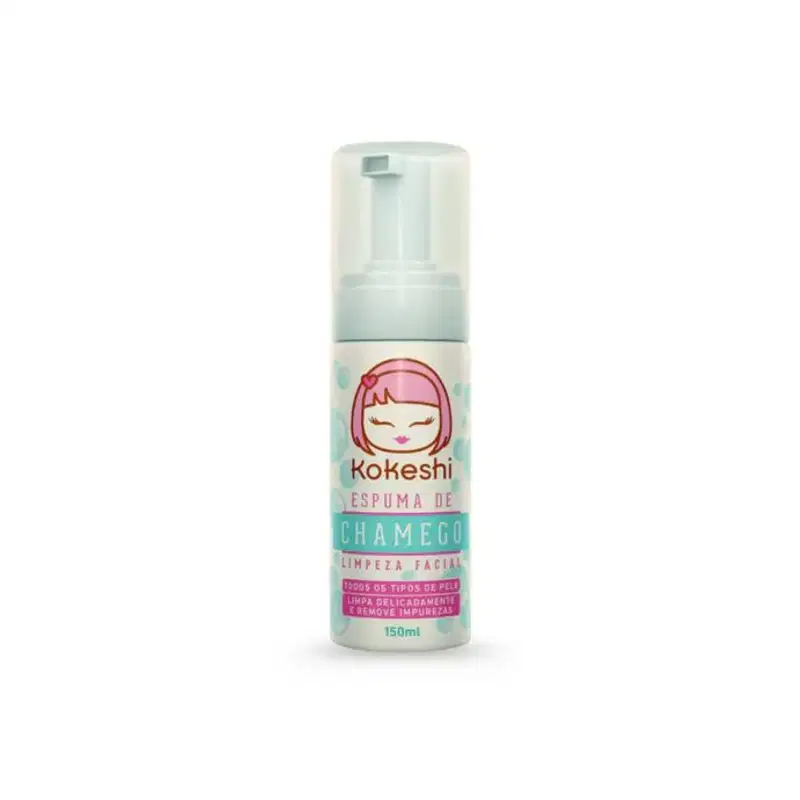 KOKESHI ESPUMA DE CHAMEGO LIMPEZA FACIAL 150ML
