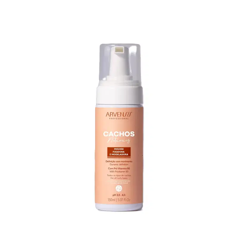 Kit Arvensis Cachos Naturais Light - Shampoo + Leave-In 300ml & Máscara 2x1 300g & Mousse 150ml