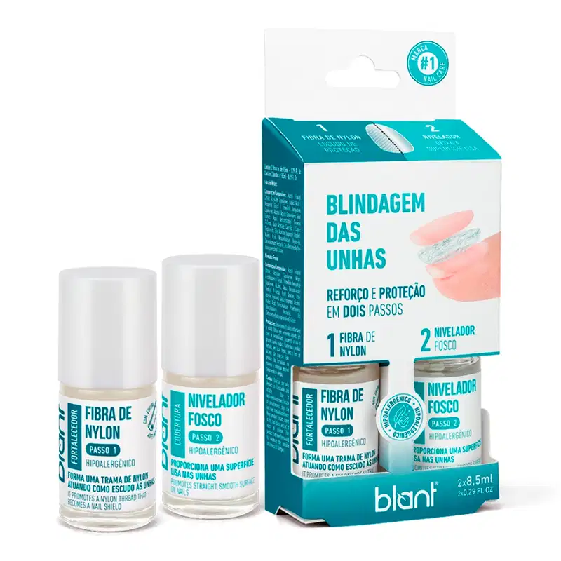 Kit Blant Blindagem das Unhas + Base Complexo 4x1