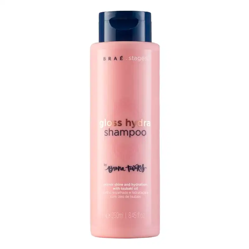 Kit Braé Stages by Bruna Tavares Gloss Hydra Shampoo 250ml + Condicionador 250ml + Máscara 200g + Óleo 60ml