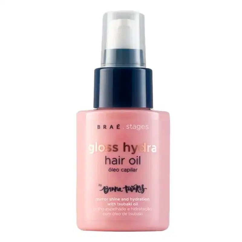 Kit Braé Stages by Bruna Tavares Gloss Hydra Shampoo 250ml + Condicionador 250ml + Máscara 200g + Óleo 60ml