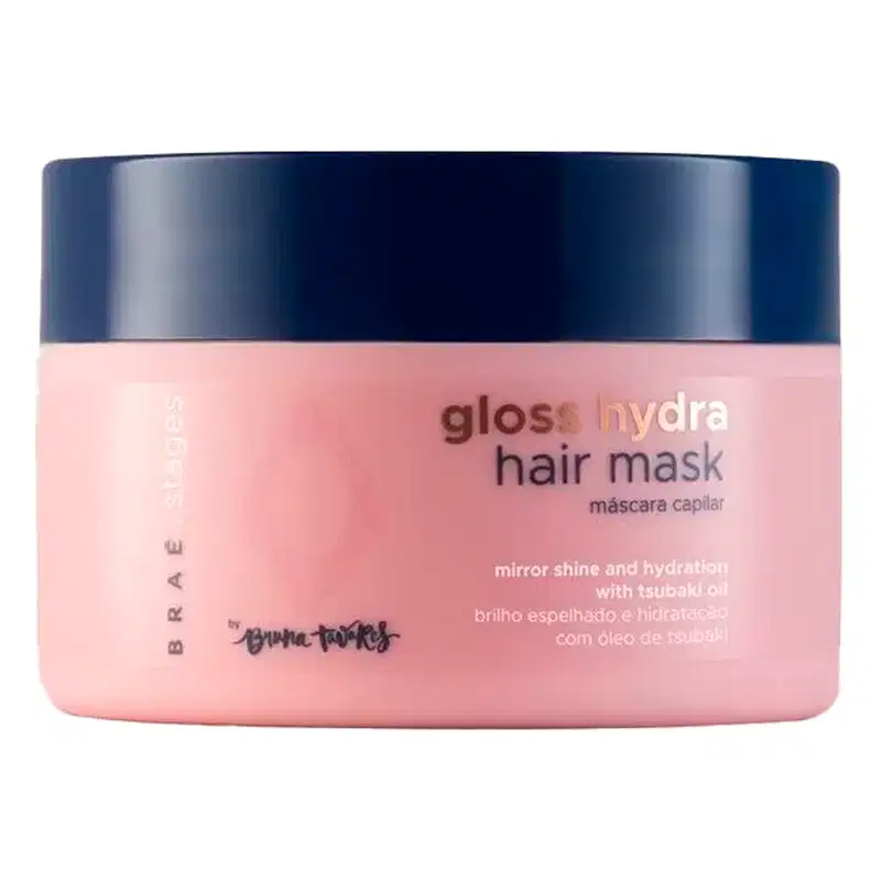 Kit Braé Stages by Bruna Tavares Gloss Hydra Shampoo 250ml + Condicionador 250ml + Máscara 200g + Óleo 60ml