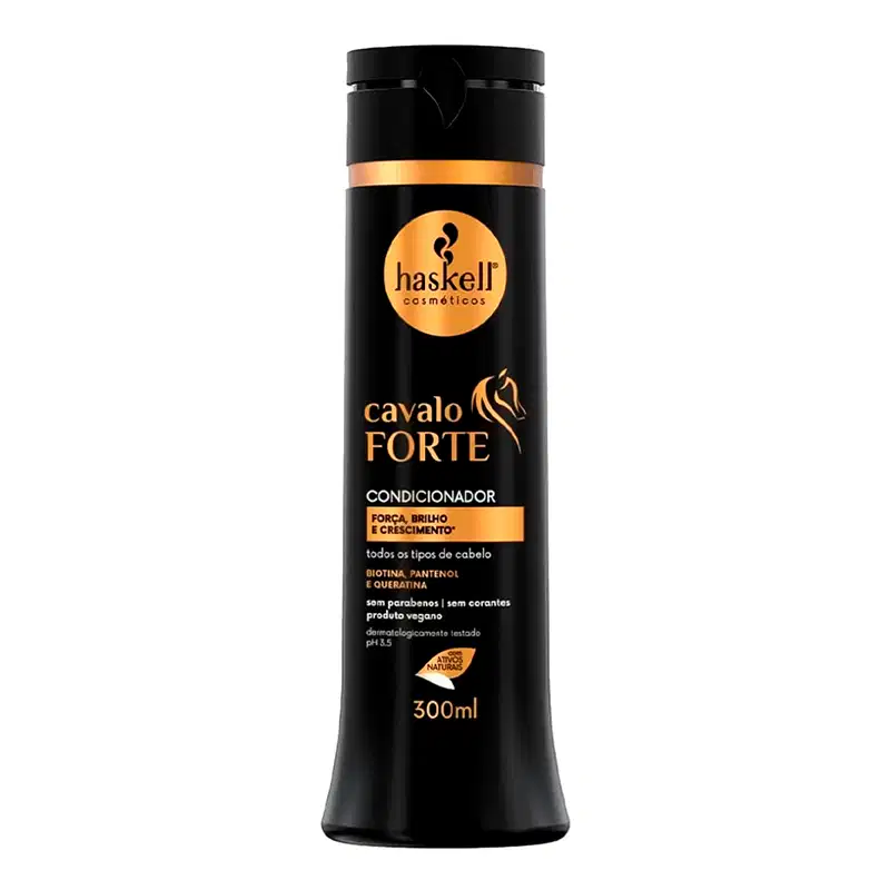 Kit Haskell Cavalo Forte Pack Shampoo e Condicionador 300ml + Máscara 300g
