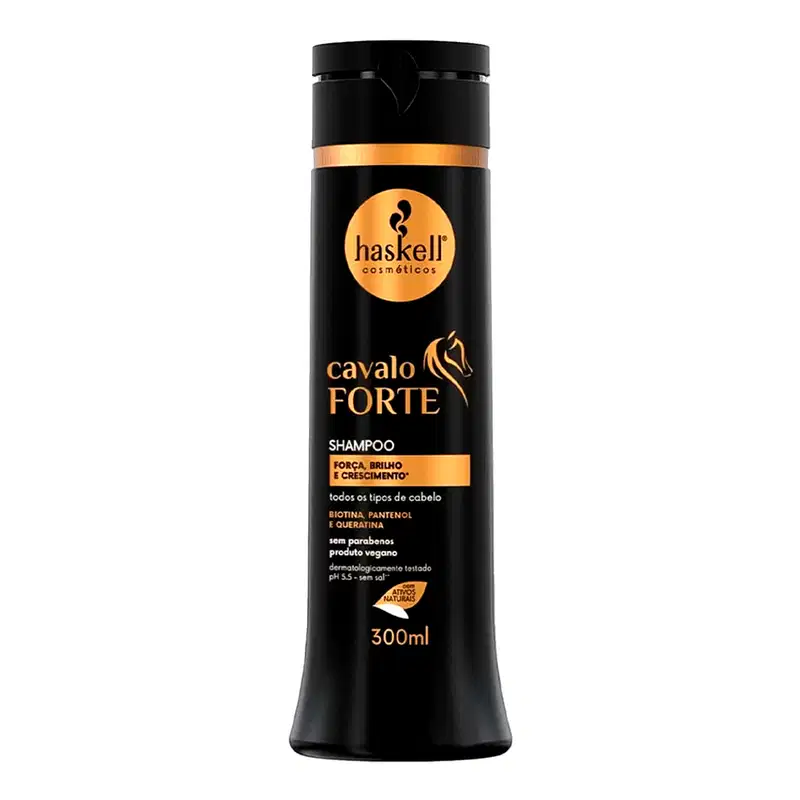 Kit Haskell Cavalo Forte Pack Shampoo e Condicionador 300ml + Máscara 300g