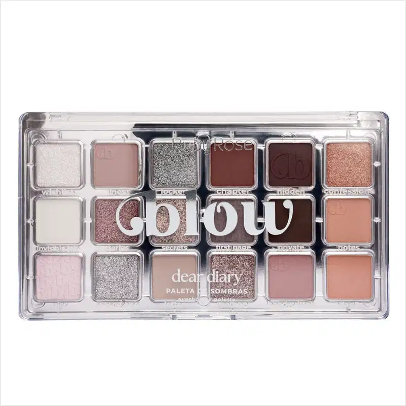 Kit Ruby Rose Paleta Dear Diary+Gloss Shine Like Soft Shine