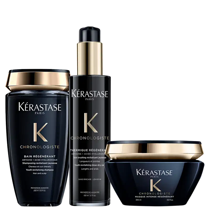 Kit Kérastase Chronologiste Regeneração (3 Produtos)