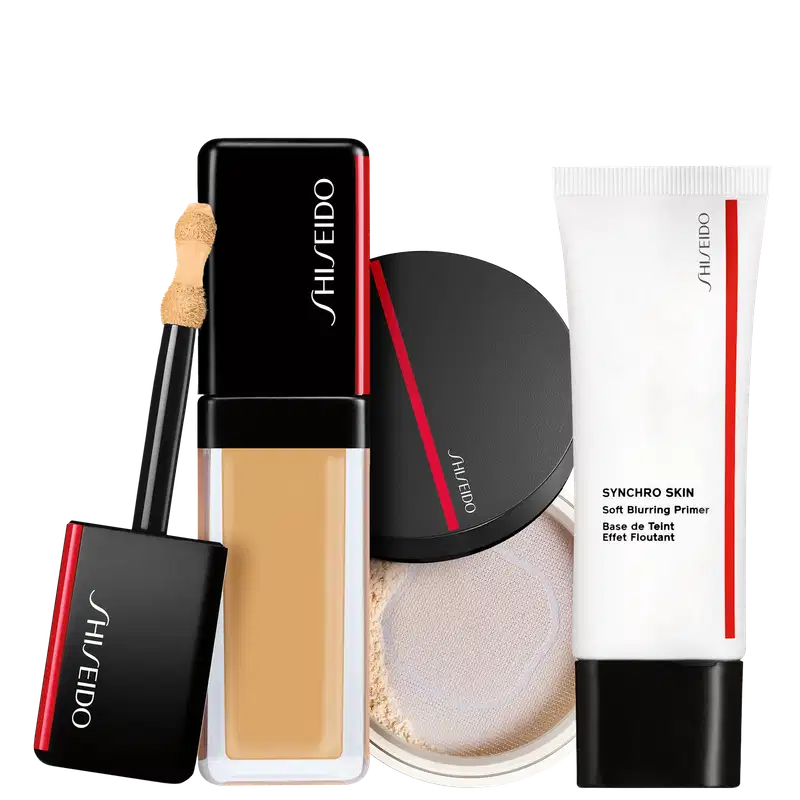 Kit Shiseido Blurring Self-Refreshing 301 (3 Produtos)