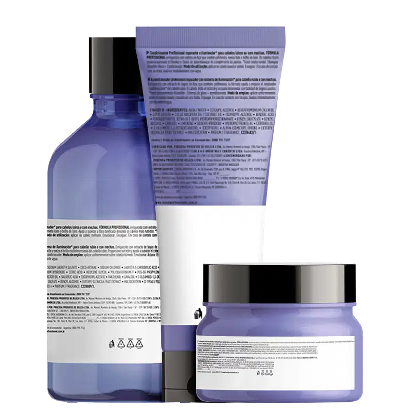 Kit L'Oréal Professionnel Serie Expert Blondifier Essential (3 Produtos)