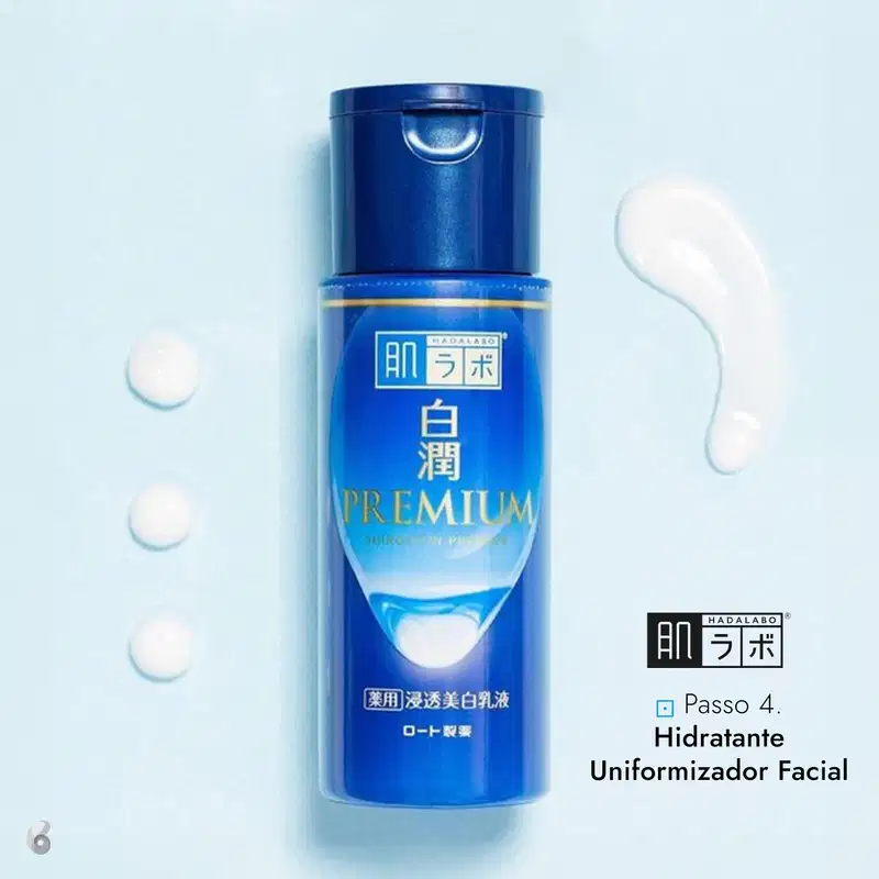 Kit Hada Labo Gokujyun Alpha Shirojyun (4 Produtos)