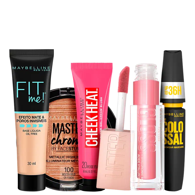 Kit Maybelline Make Impecável 2 (5 Produtos)