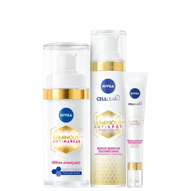 Kit NIVEA Cellular Luminous 630 Antispot (3 Produtos)