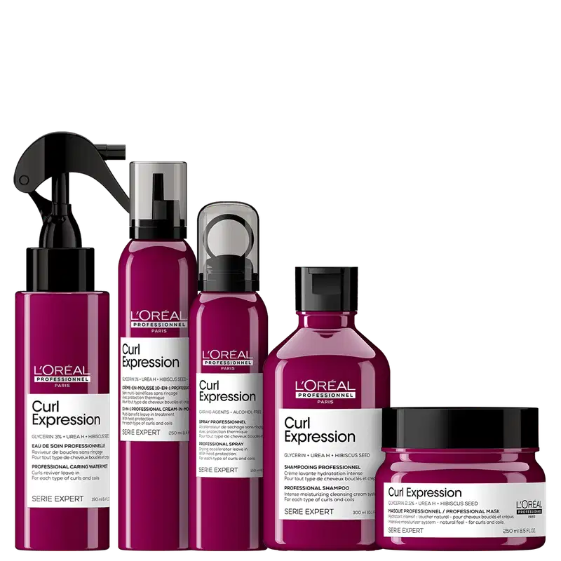 Kit L'Oréal Professionnel Serie Expert Curl Expression Ondulados (5 Produtos)