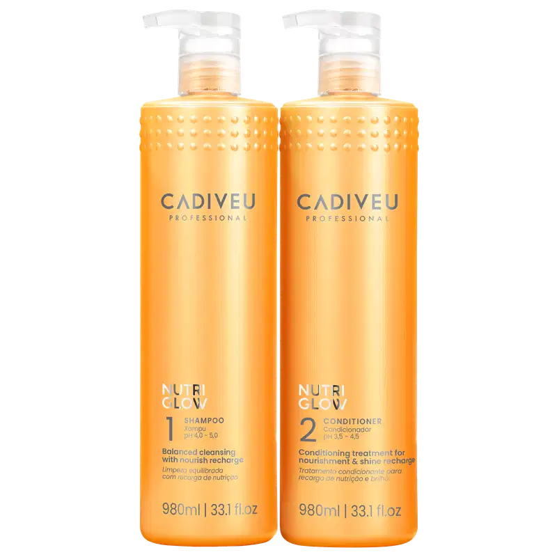 Kit Cadiveu Professional Nutri Glow Salon Duo (2 Produtos)