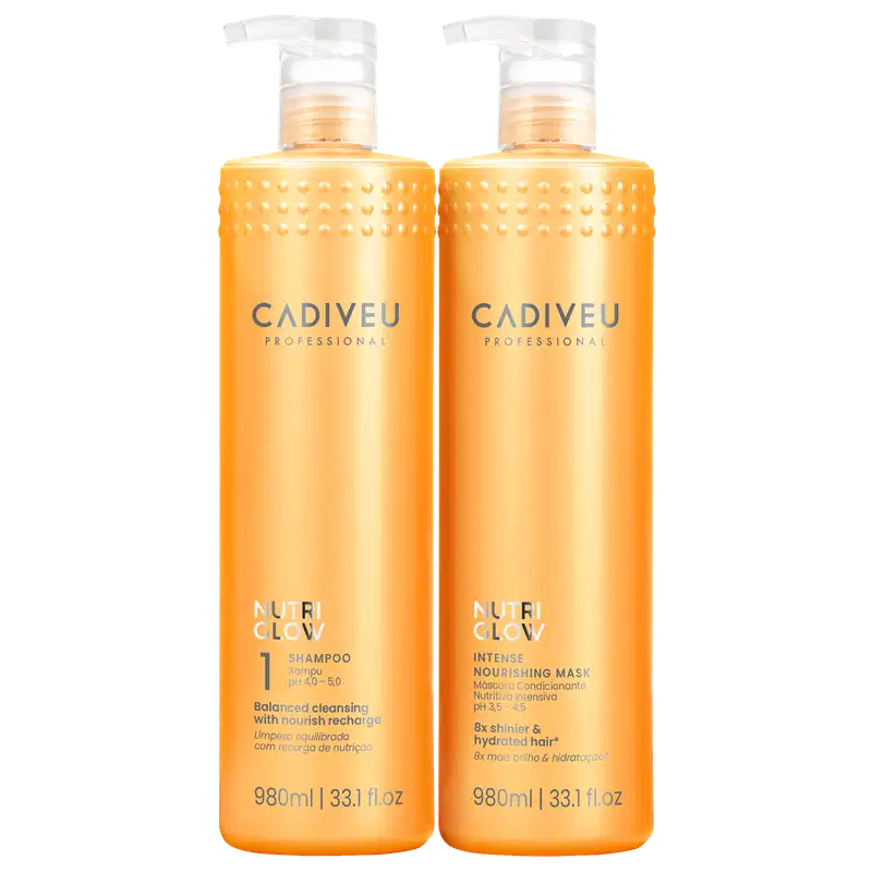 Kit Cadiveu Professional Nutri Glow Salon (2 Produtos)