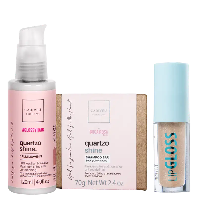 Kit Beleza na Web Diva Glossy Shine (3 Produtos)