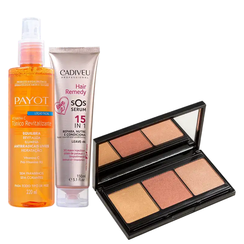 Kit Beleza na Web Hair + Face Multieffect  (3 Produtos)