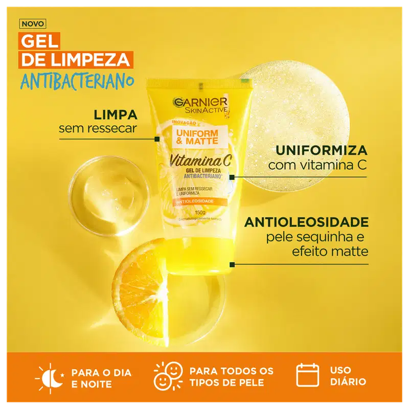 Kit Beleza na Web Garnier Uniform & Maybelline Superstay Matte Ink 15 (3 Produtos)