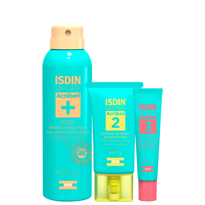 Kit ISDIN Acniben Trio (3 Produtos)