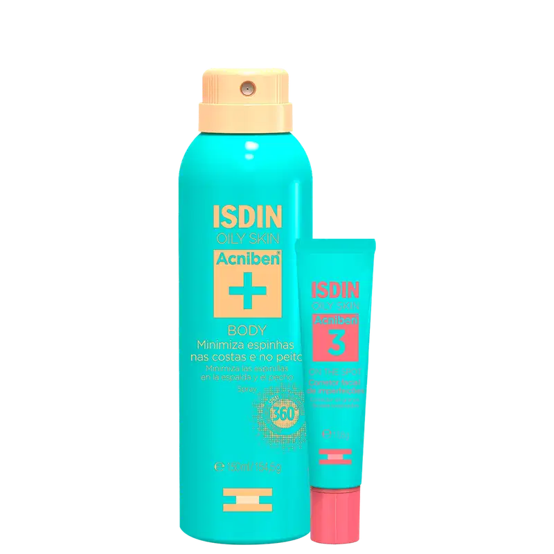 Kit ISDIN Acniben Antiacne Face & Body (2 Produtos)
