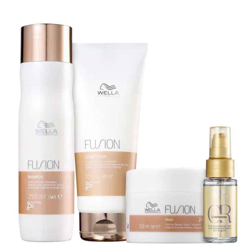 Kit Wella Professionals Fusion Super Salon (4 Produtos)