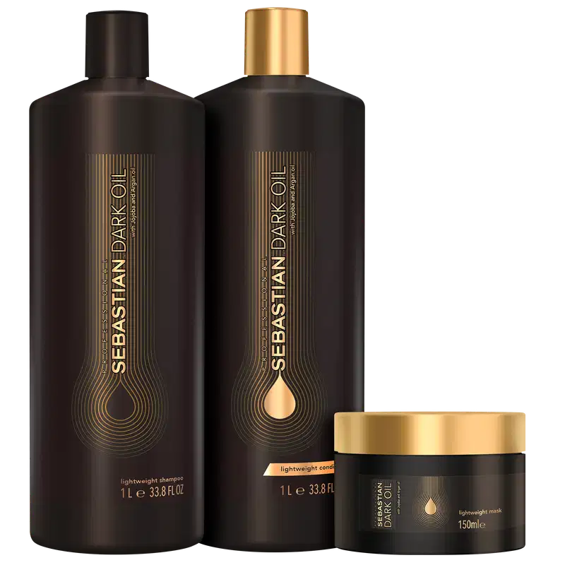 Kit Sebastian Professional Dark Oil Basic Salon Trio (3 Produtos)