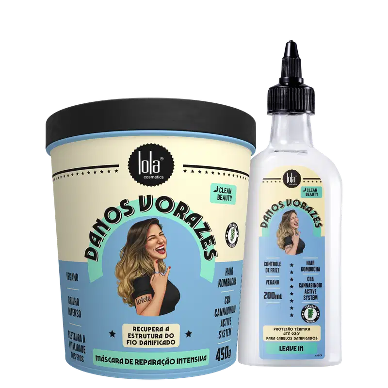 Kit Lola Cosmetics Danos Vorazes Home Care (2 Produtos)