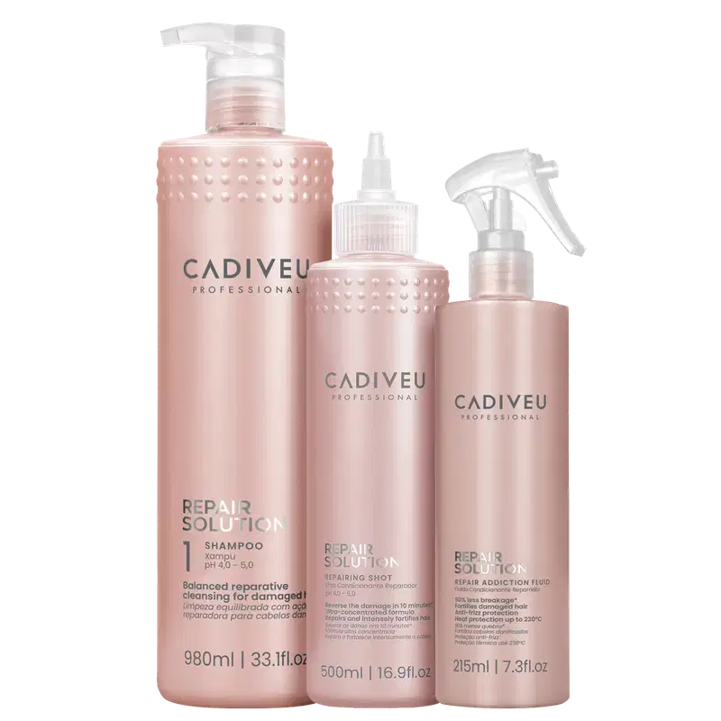 Kit Cadiveu Professional Repair Solution Treatment (3 Produtos)