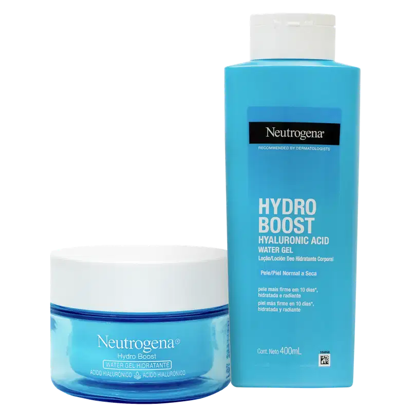 Kit Neutrogena Hydro Boost Water Gel Duo Rosto e Corpo (2 Produtos)