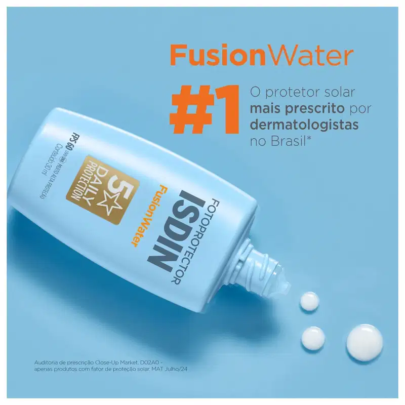 Kit ISDIN Fotoprotector Fusion Water 5 Stars + Fotoprotector Gel Cream (2 Produtos)