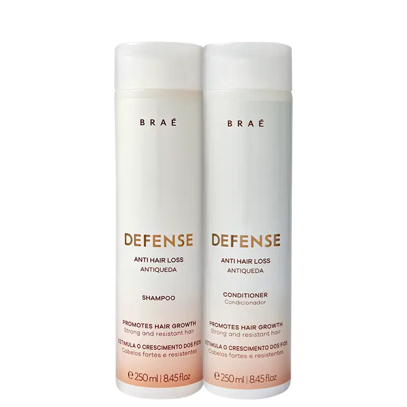 Kit Braé Defense Antiqueda Duo (2 Produtos)