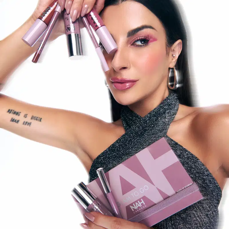 Kit Nah Cardoso By BLZ Glossy Lips Fearless & Soft Liner Bold (2 Produtos)