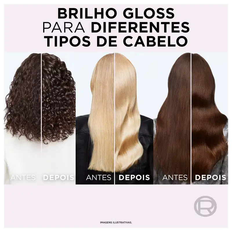 Kit Elseve L’Oréal Paris Glycolic Gloss Total (6 Produtos)