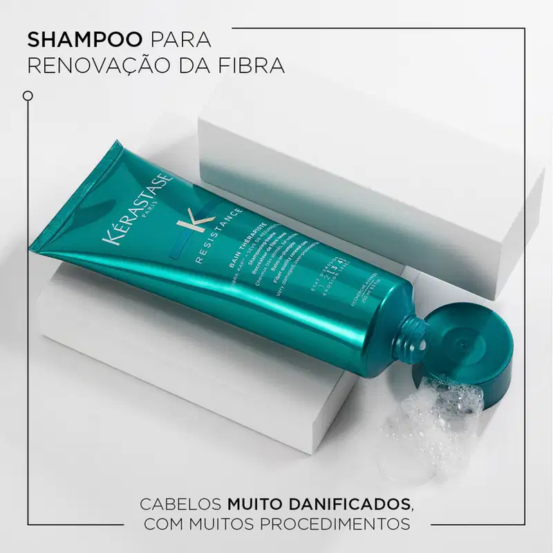 Kit Kérastase Résistance Thérapiste Limpeza e Força (2 Produtos)