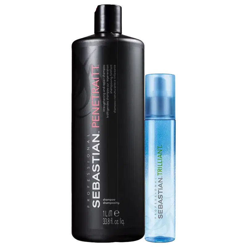 Kit Sebastian Professional Flaunt Trilliant + Penetraitt Shampoo (2 Produtos)