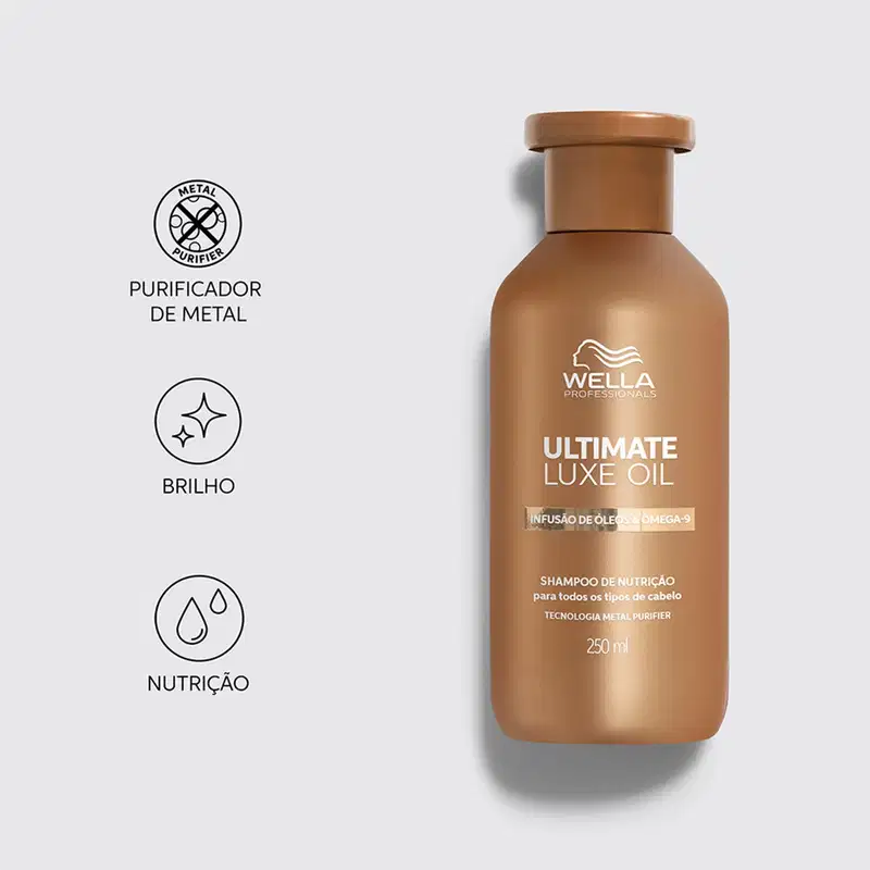 Kit Wella Professionals Ultimate Luxe Oil (3 Produtos)