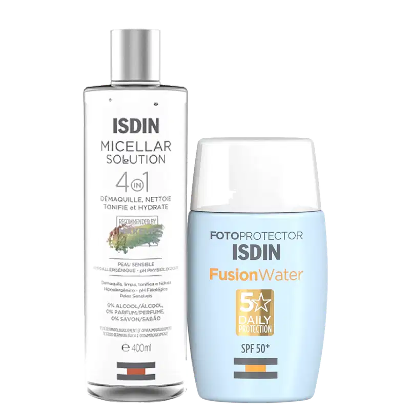 Kit ISDIN Limpeza e Proteção Fusion Water (2 Produtos)