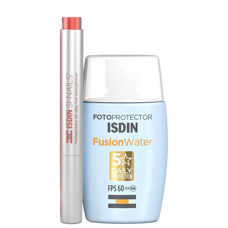Kit ISDIN Proteção Facial Fusion Water SI-Nails (2 Produtos)