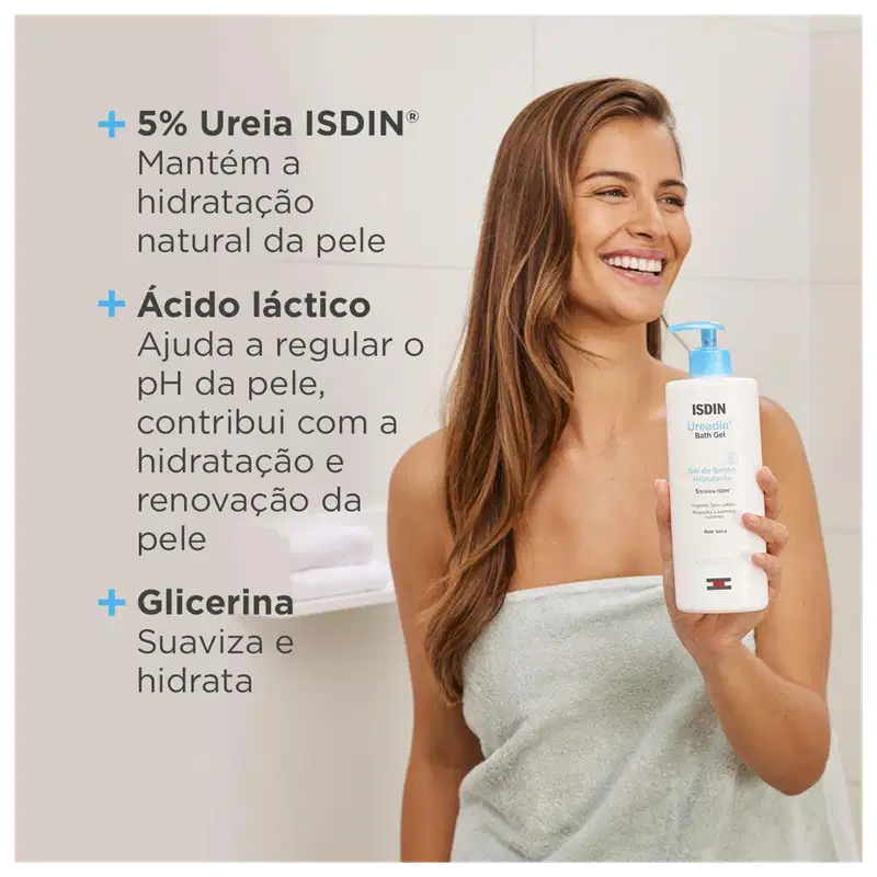 Kit ISDIN Ureadin Bath Gel Fusion Water (2 Produtos)