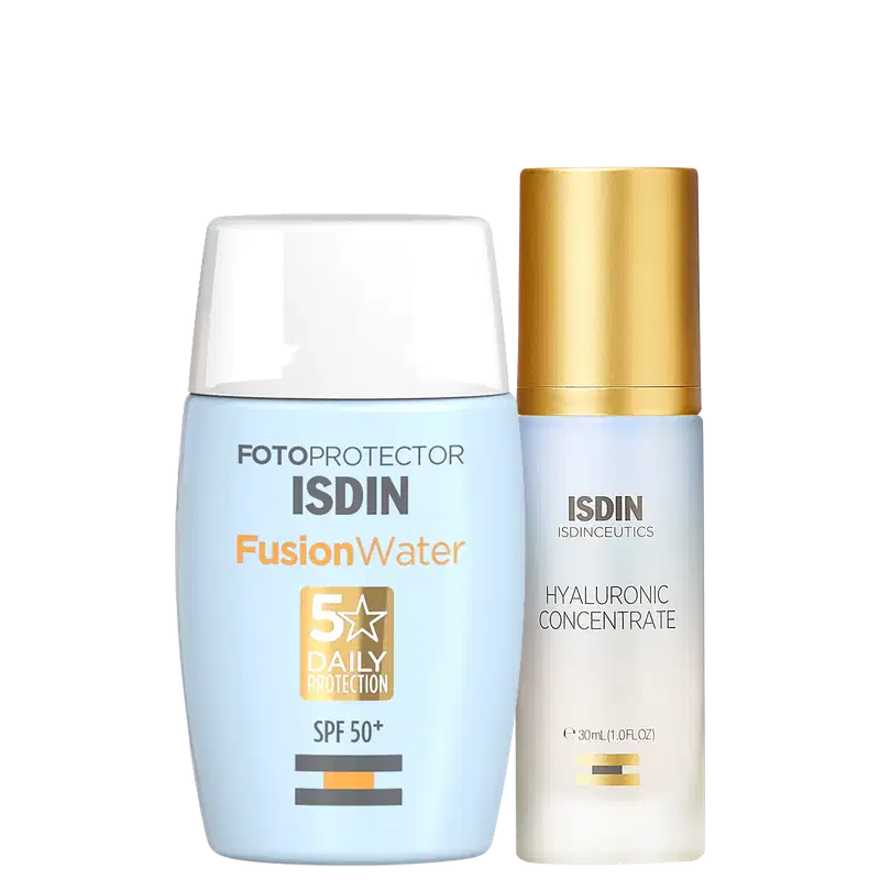 Kit ISDIN Hyaluronic Concentrate Fusion Water (2 Produtos)
