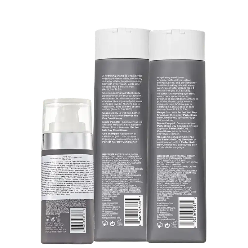 Kit Living Proof Perfect hair Day (PhD) Night Cap Overnight (3 Produtos)