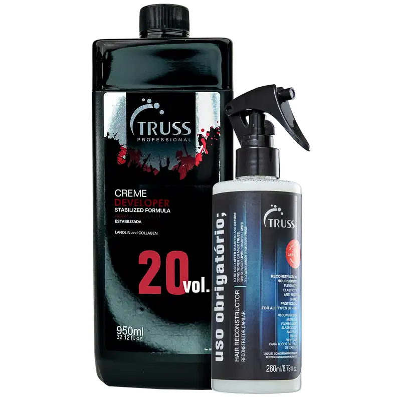 Kit TRUSS Uso Obrigatório + Creme Developer (2 Produtos)