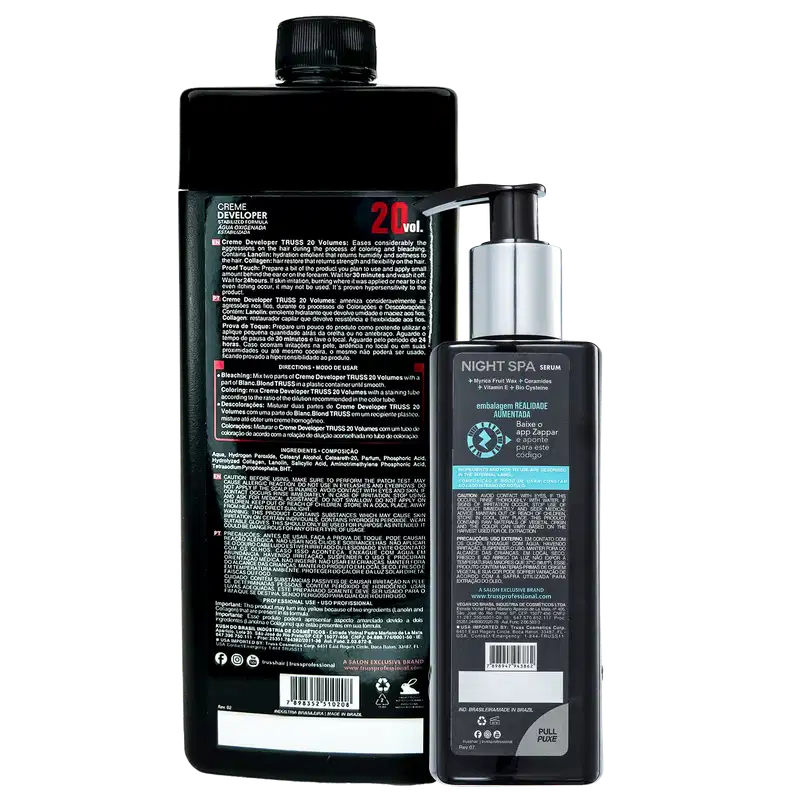 Kit TRUSS Night Spa + Creme Developer (2 Produtos)