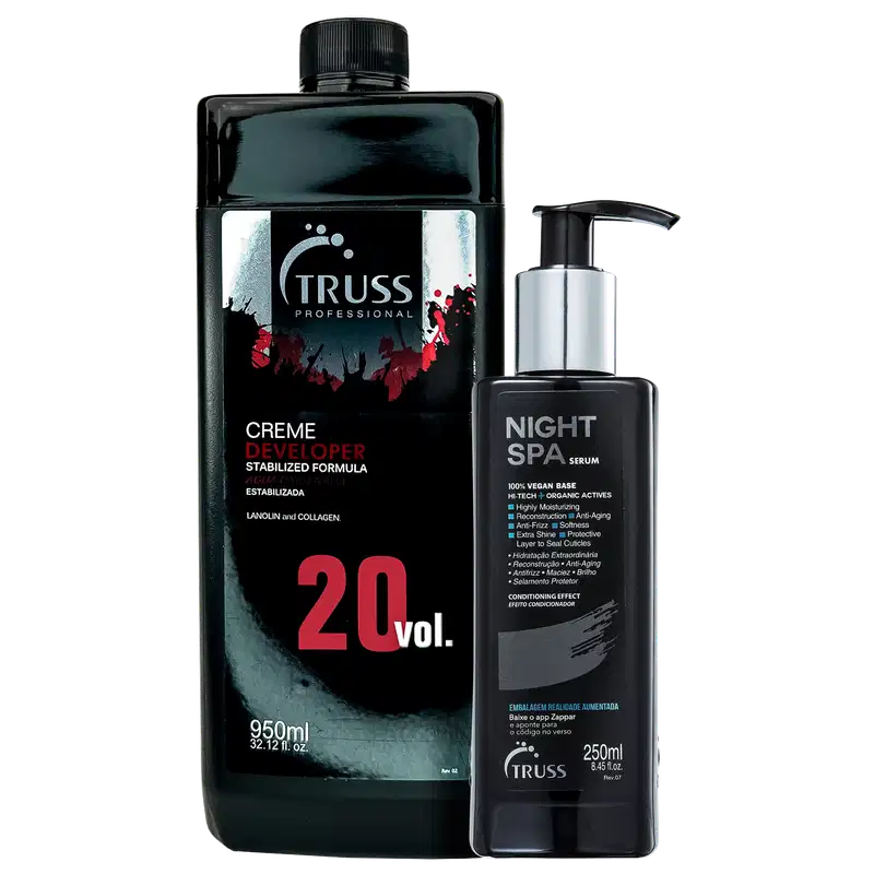 Kit TRUSS Night Spa + Creme Developer (2 Produtos)