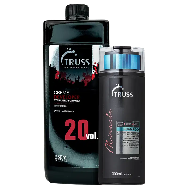 Kit TRUSS Miracle + Creme Developer (2 Produtos)