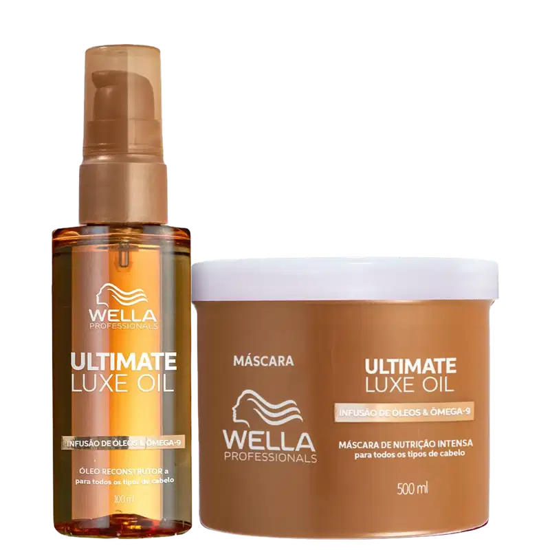 Kit Wella Professionals Ultimate Luxe Oil Power Care (2 Produtos)