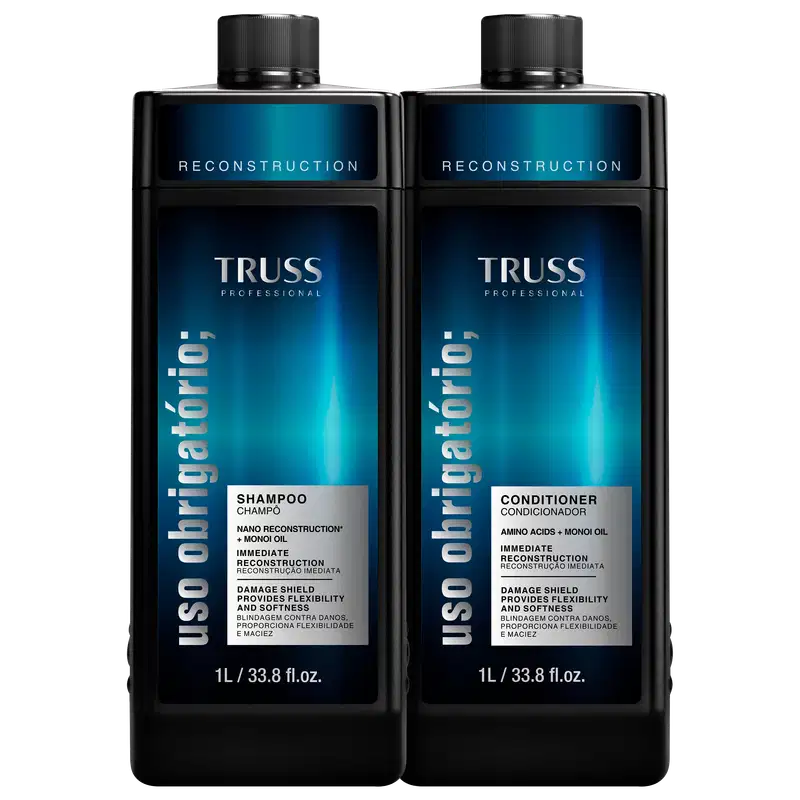 Combo TRUSS Uso Obrigatório Reconstruction  Duo Salon (2 Produtos)