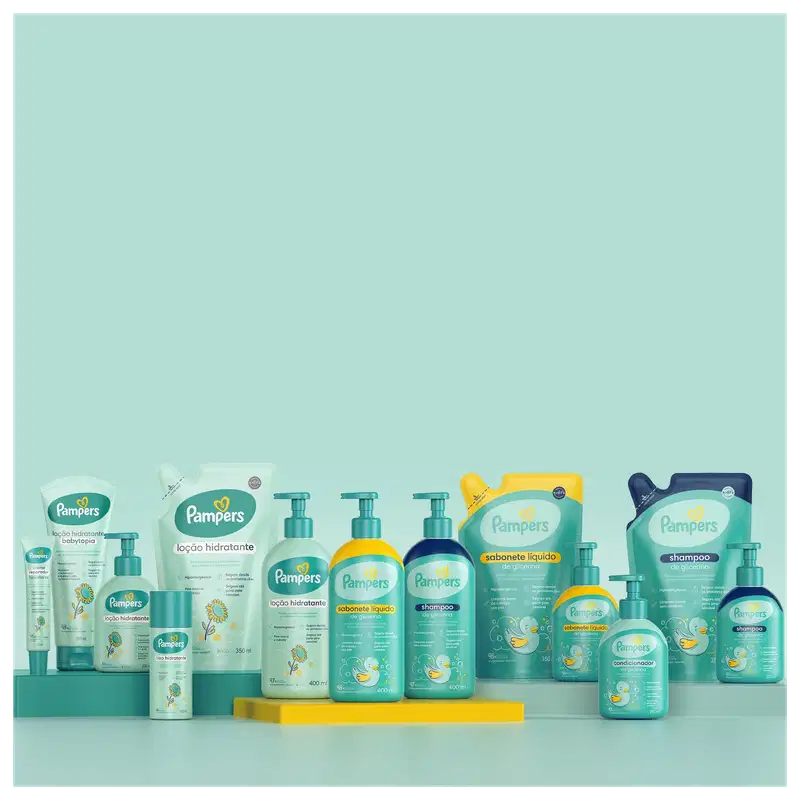 Kit Pampers Rotina de Cuidados (5 Produtos)