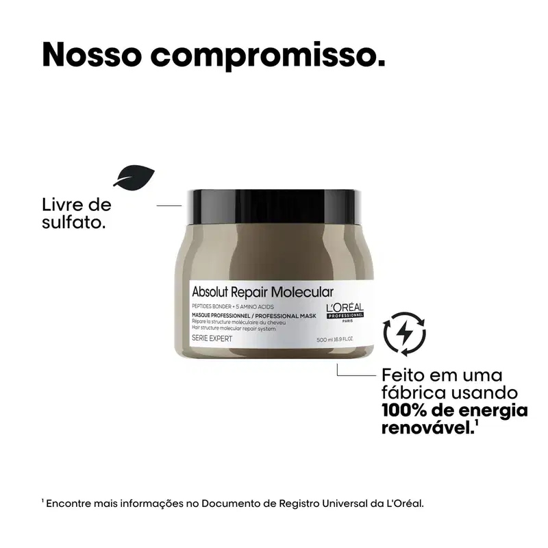 Kit L'Oréal Professionnel Absolut Repair Molecular Trio (3 Produtos)