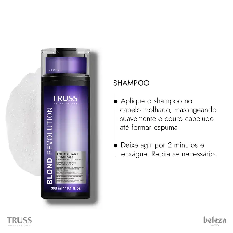 Kit TRUSS Blond Revolution Trio Impassable (3 Produtos)